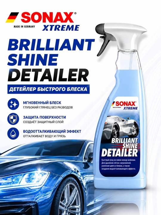 XTREME BrilliantShine Detaile Bir zumda porlash - 