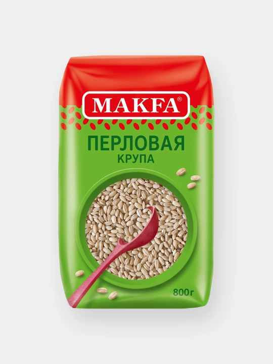 Перловая крупа Makfa №1, 800 гр