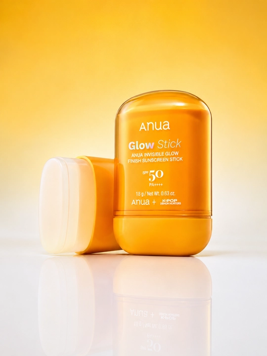 ANUA Yuz uchun SPF50 PA++++ quyoshdan himoya qiluvchi Glow stik 