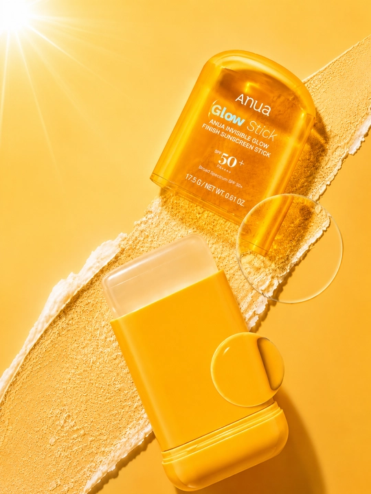 ANUA Yuz uchun SPF50 PA++++ quyoshdan himoya qiluvchi Glow stik  - 