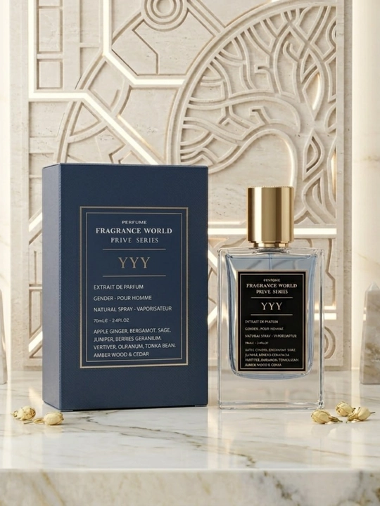 Fragrance World Prive Series YYY Extrait de Parfum, 100 ml - 