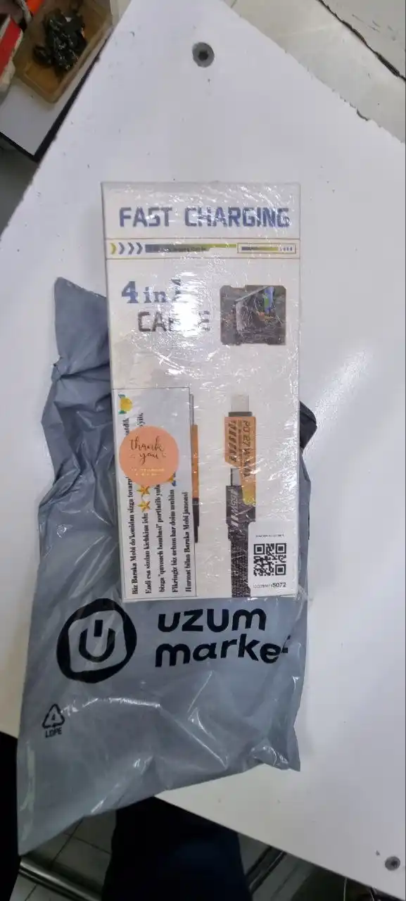 Transformer USB kabel, 4 tasi 1 da, Turbo, Type-C/Lightining - USB-A/Type C
