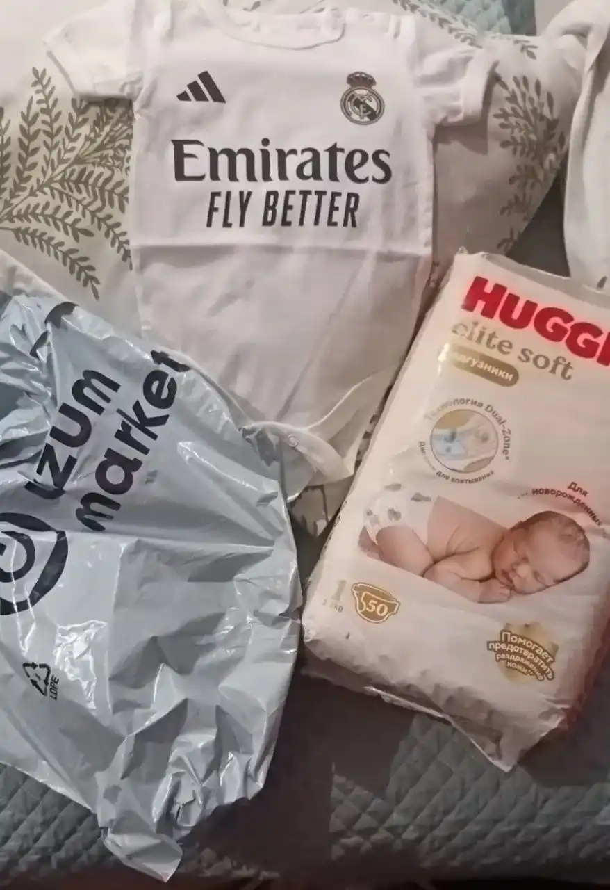 Подгузники Huggies Elite Soft для новорожденных 3-5 кг, 1 размер, 50 шт