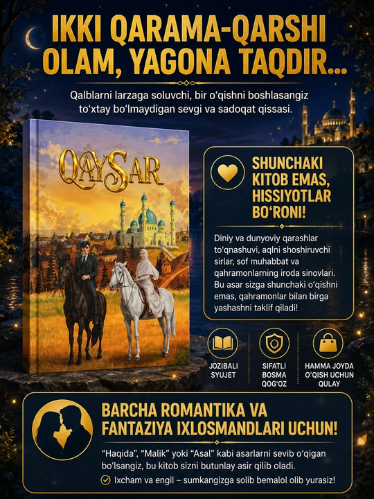 Qaysar - Mustaqim Jiva, fontastik roman
