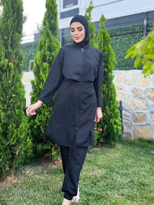 Ayollar cho‘milish kiyimi, burkini, yopiq