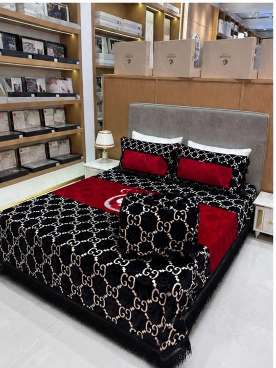 Super satinchoyshab to'plam 2 kishilik prastina 2 ta yostiq 100% paxta - 