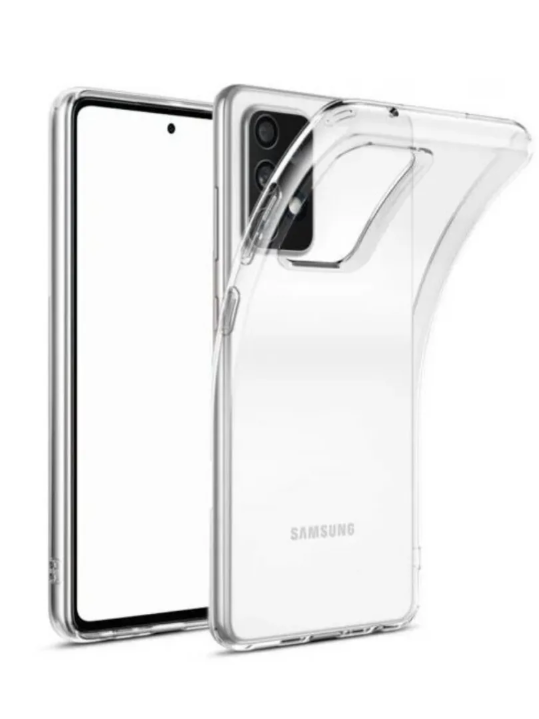 Прозрачный силиконовый чехол для SAMSUNG