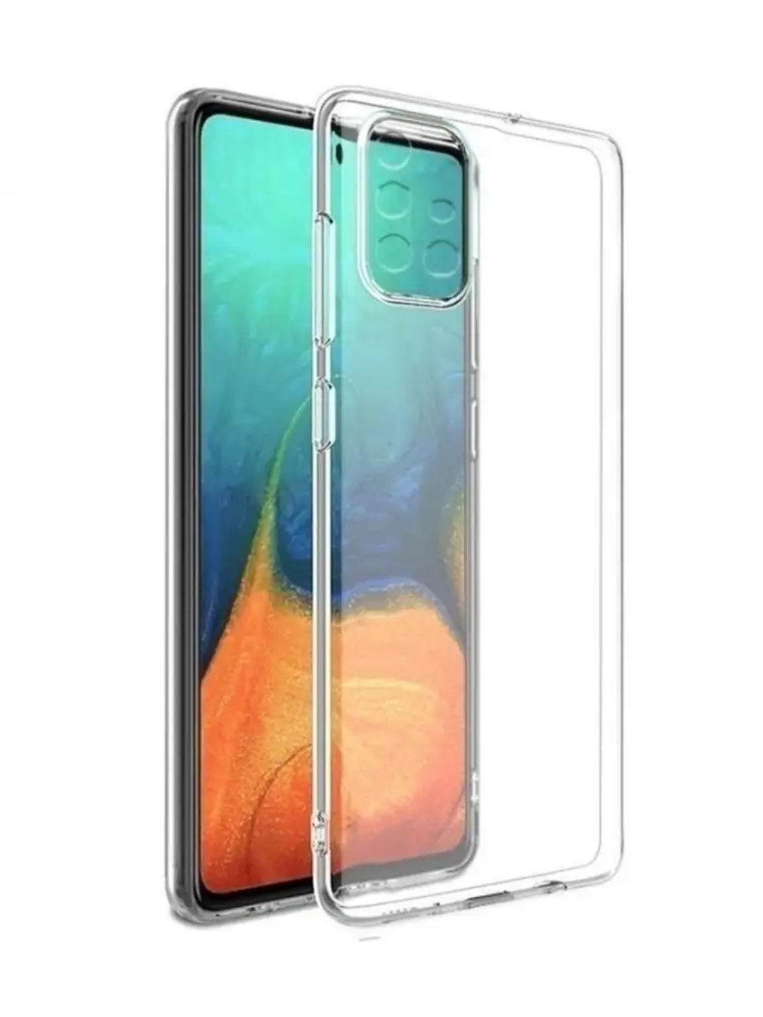 Прозрачный силиконовый чехол для SAMSUNG