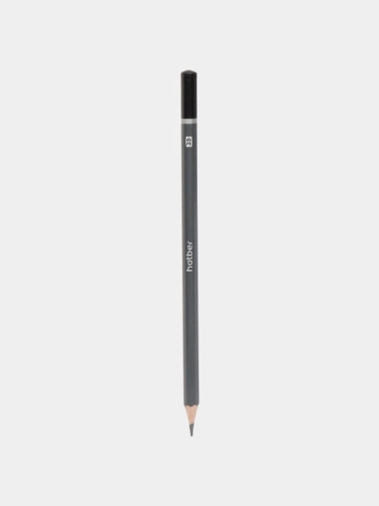 Hatber grafit qalamlar to‘plami, 8 dona,(3H, 2H, H, HB, B, 2B, 3B, 4B)