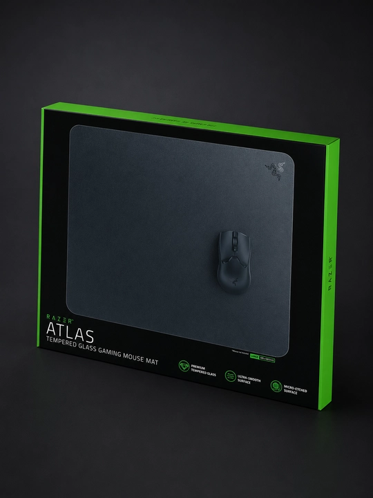 RAZER ATLAS Стеклянный игровой коврик
