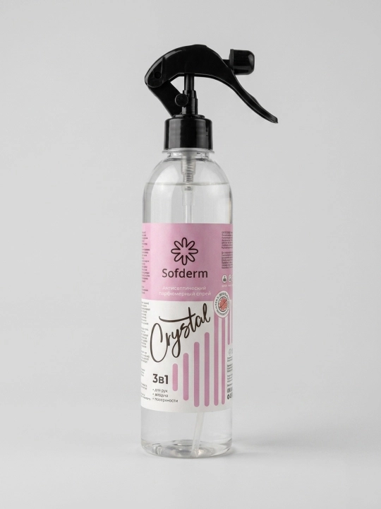 Sofderm Crystal 3 in 1 atirli antiseptik sprey, 400 ml