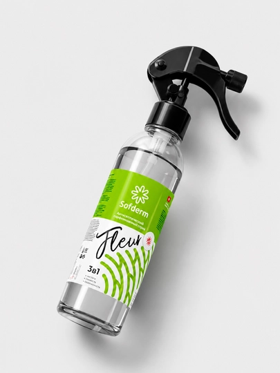 Sofderm Fleur 3 in 1 atirli antiseptik sprey, 400 ml