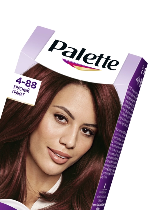 PALETTE Стойкая крем-краска для волос RF3 «Красный гранат»