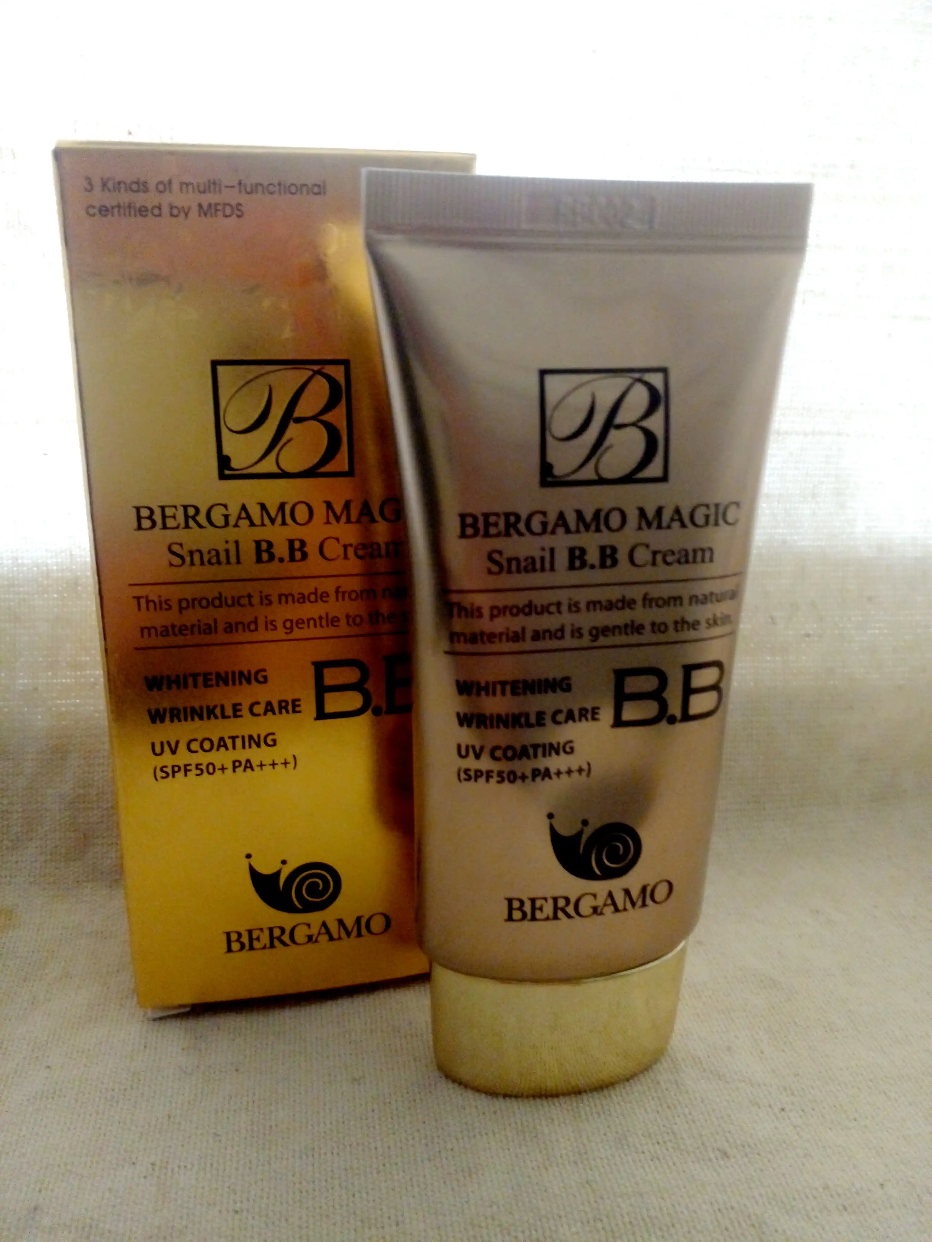 Тональный крем для лица, Bergamo BB, матирующий, увлажняющий, с SPF, 50 мл