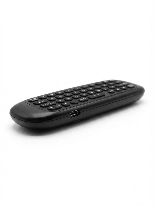 3 ta 1 da Air Mouse – Simsiz 2.4G pult, QWERTY klaviatura va giroskopik sichqoncha