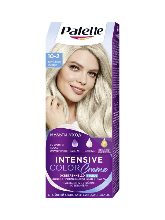 Palette ISS Chidamli bo'yoq, A10 Pearl Blond (lab Indus): 5/10