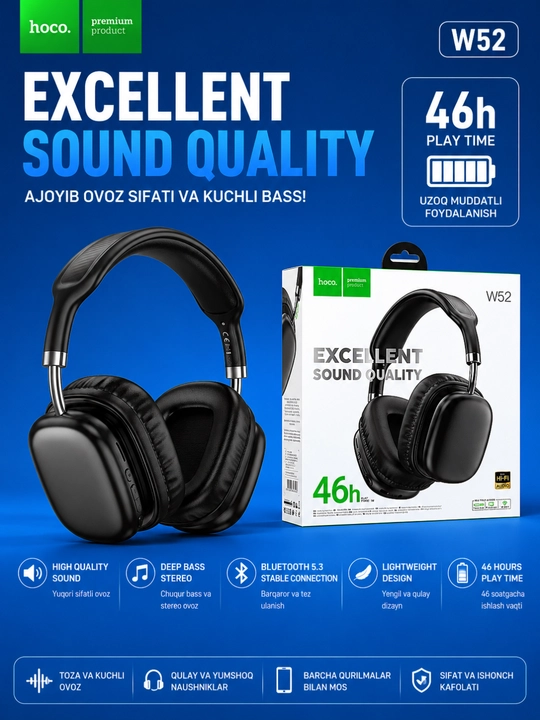 Hoco W52 quloqchinlar - 