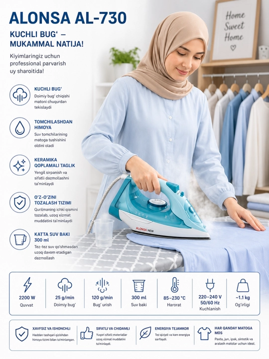 Alonsa AL730 dazmoli
