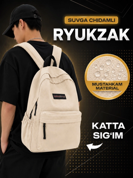 Maktab uchun sumka ryukzak bolalar va erkakalar uchun ham, katta sig'imli ryukzak
