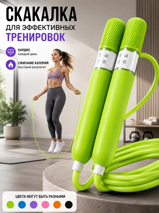 Sakrash arqoni, sakrog`ich, fitnes uchun sakrash arqoni, boks uchun sakrash arqoni - 