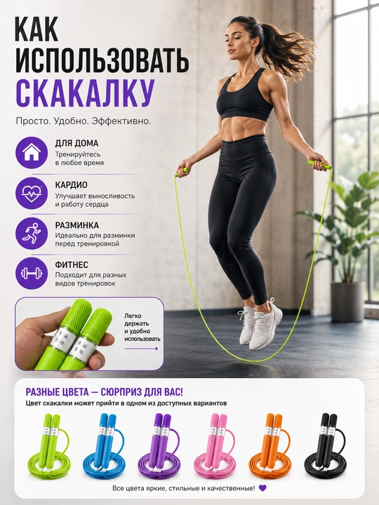 Sakrash arqoni, sakrog`ich, fitnes uchun sakrash arqoni, boks uchun sakrash arqoni
