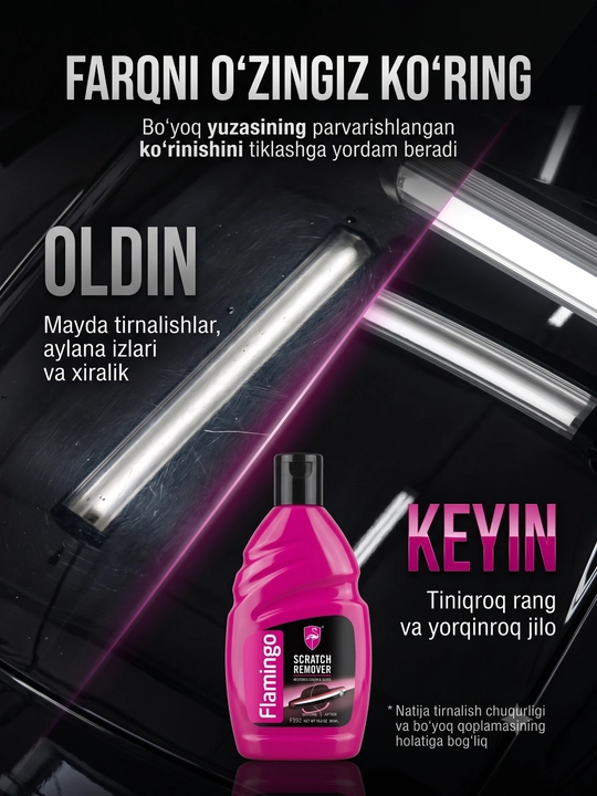 Средство для удаления царапин с кузова автомобиля — Scratch Remover, 250–300 мл