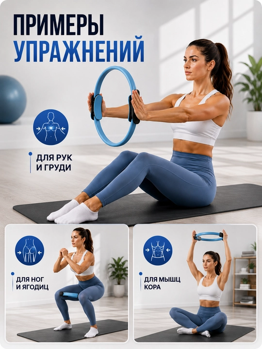 Кольцо для пилатеса, тренажер для пилатеса