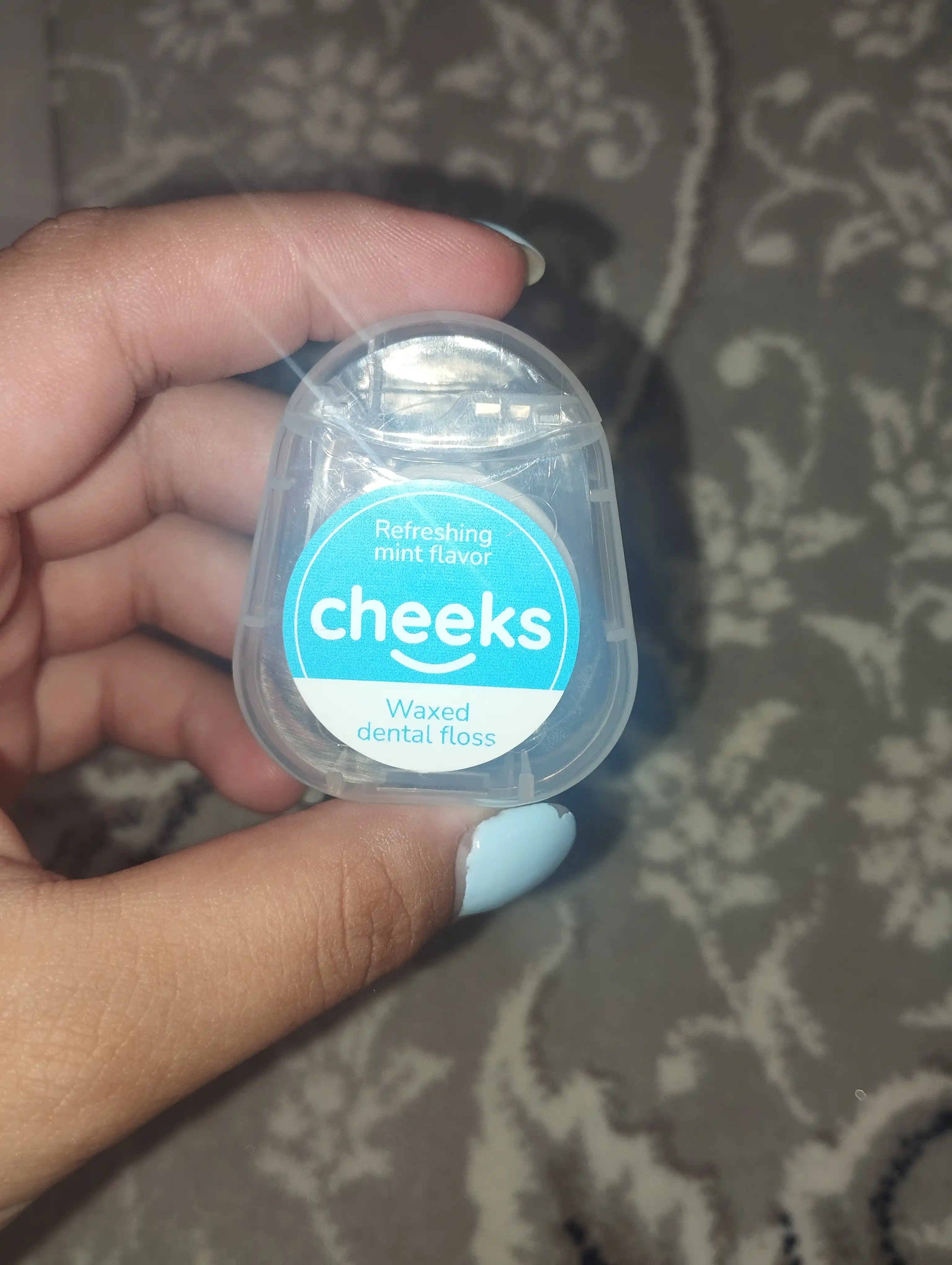 Mentol ta’mli Cheeks tish ipi, Flosser, tish tozalash vositasi, 50 metr