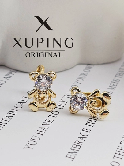 Детские серьги Xuping для девочек, маленькие - 