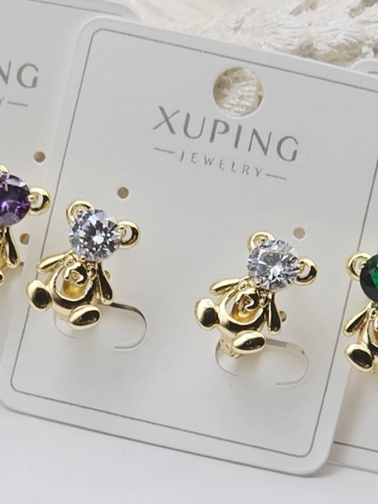 Детские серьги Xuping для девочек, маленькие