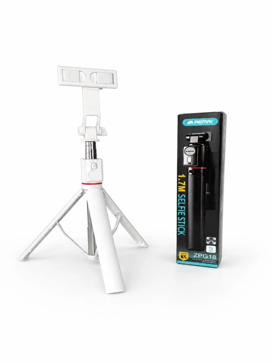 Aemai ZPG18 Bluetooth pultli monopod-shtativ, 1,7 m selfi tayoqchasi