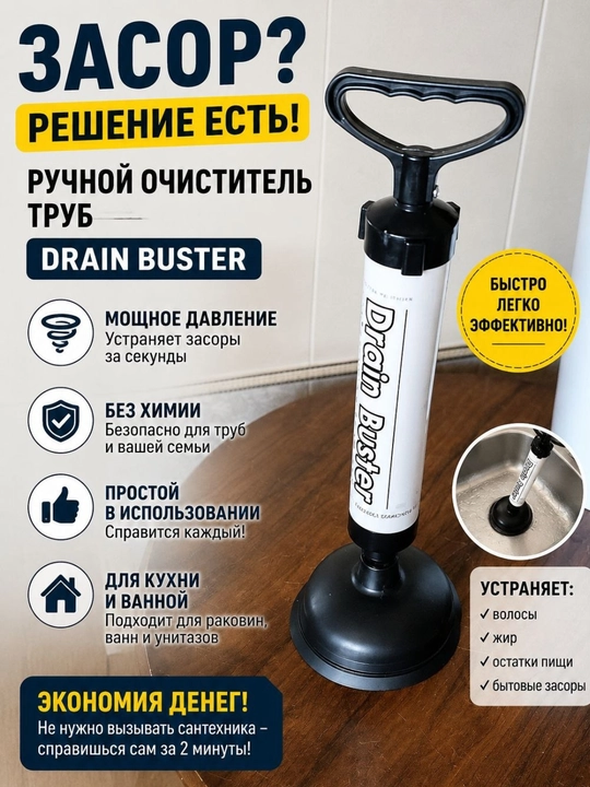 Ручной очиститель труб