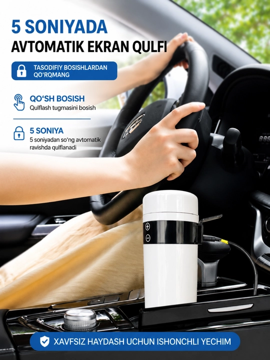 Spermodozlarni eritish uchun portativ termostat, 200 ml - veterinariya uchun