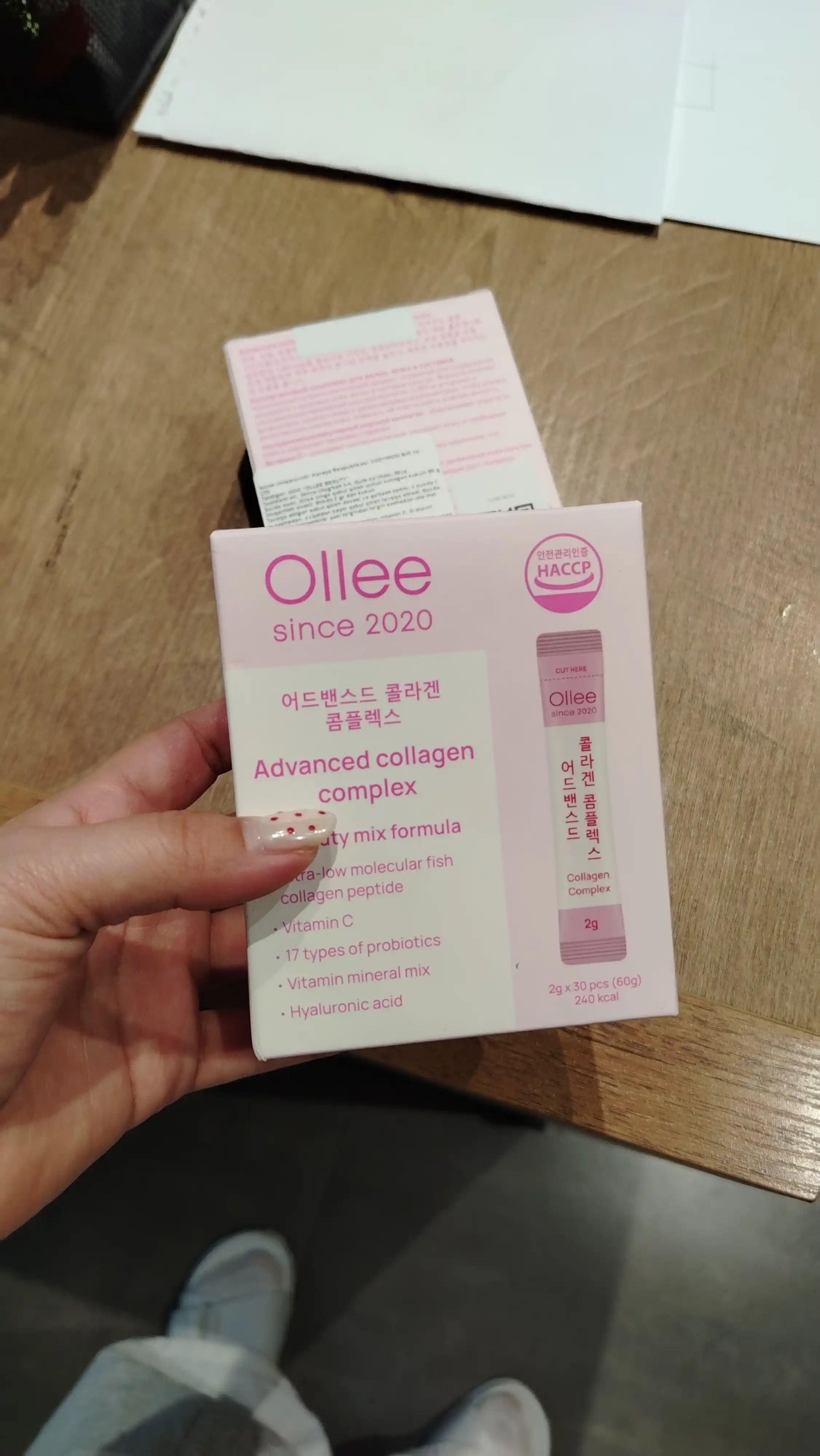 Soch, teri va bo‘g‘imlar uchun OLLEE Advanced Collagen Complex kollagen kompleksi