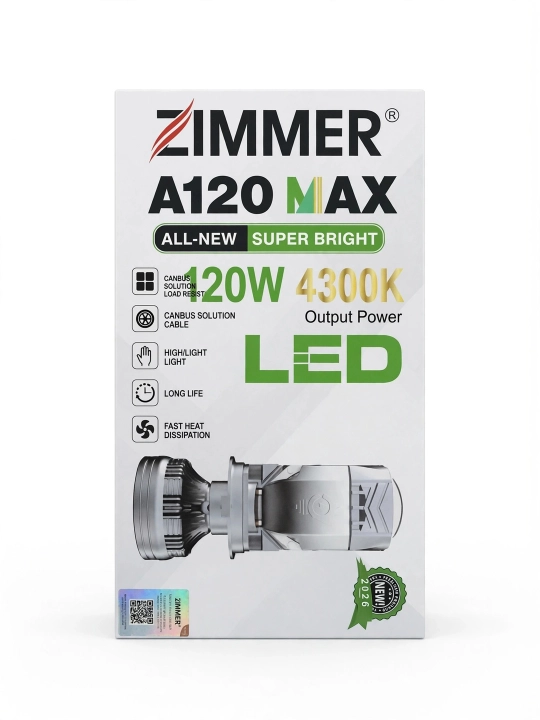 Avto LED lampa ZIMMER A120 MAX 120W 4300K - 
