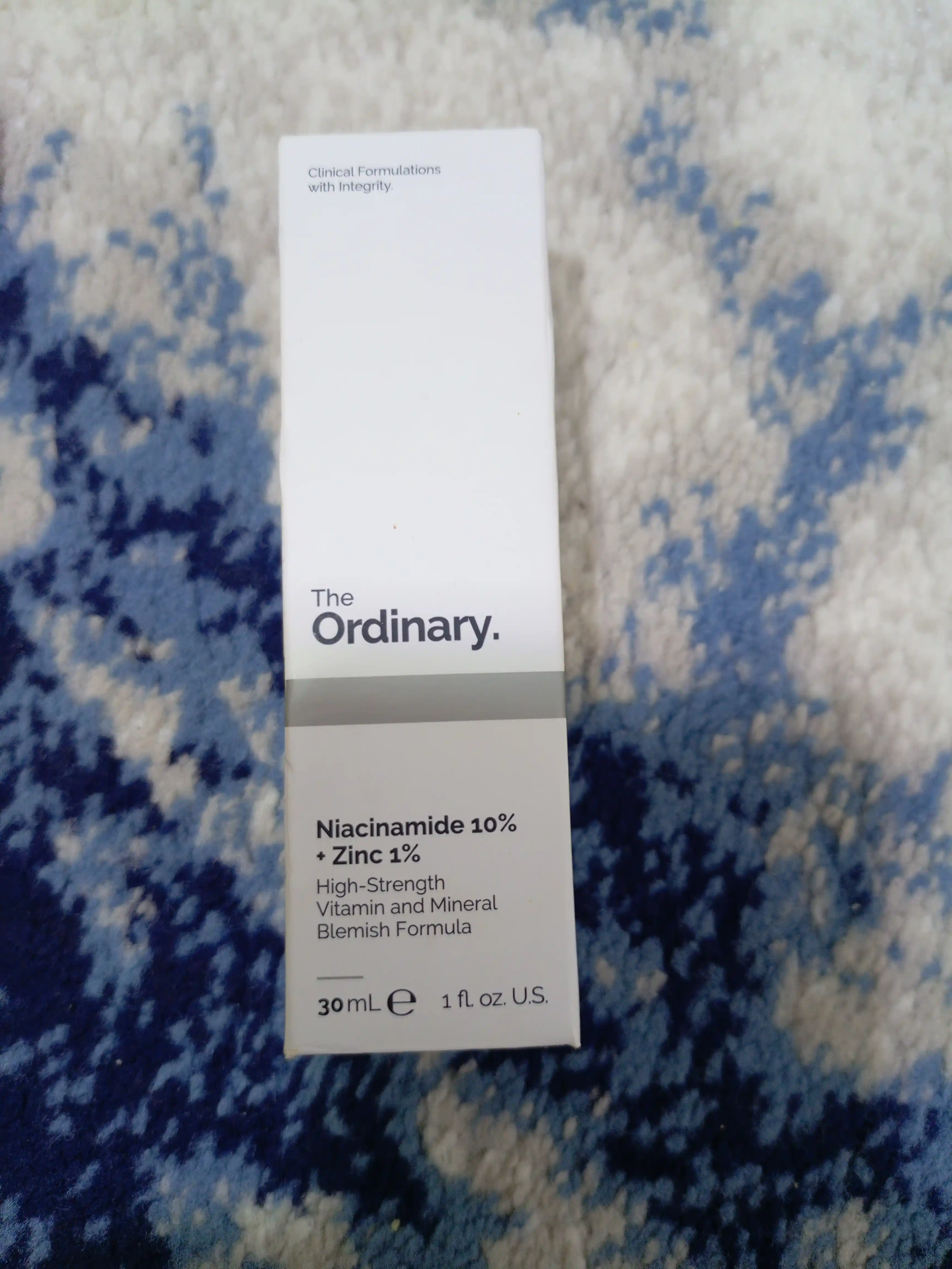 Сыворотка для лица Niacinamide 10% + Zinc 1%, 30 мл