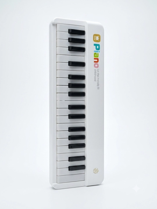 Детское музыкальное пианино Baby Piano, 3 размера, световые и музыкальные эффекты