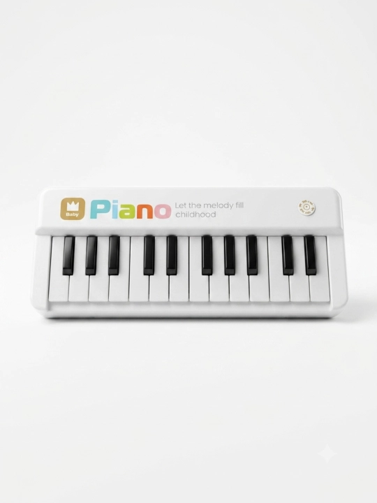 Детское музыкальное пианино Baby Piano, 3 размера, световые и музыкальные эффекты