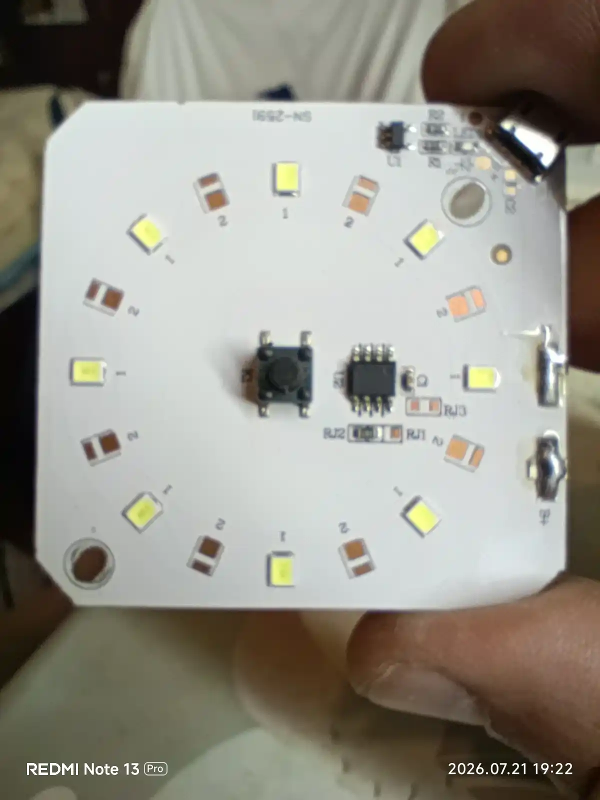 Simsiz LED chiroq, tungi yorug'lik, harakat sensori bilan chiroq, tungi lampa, svetilnik