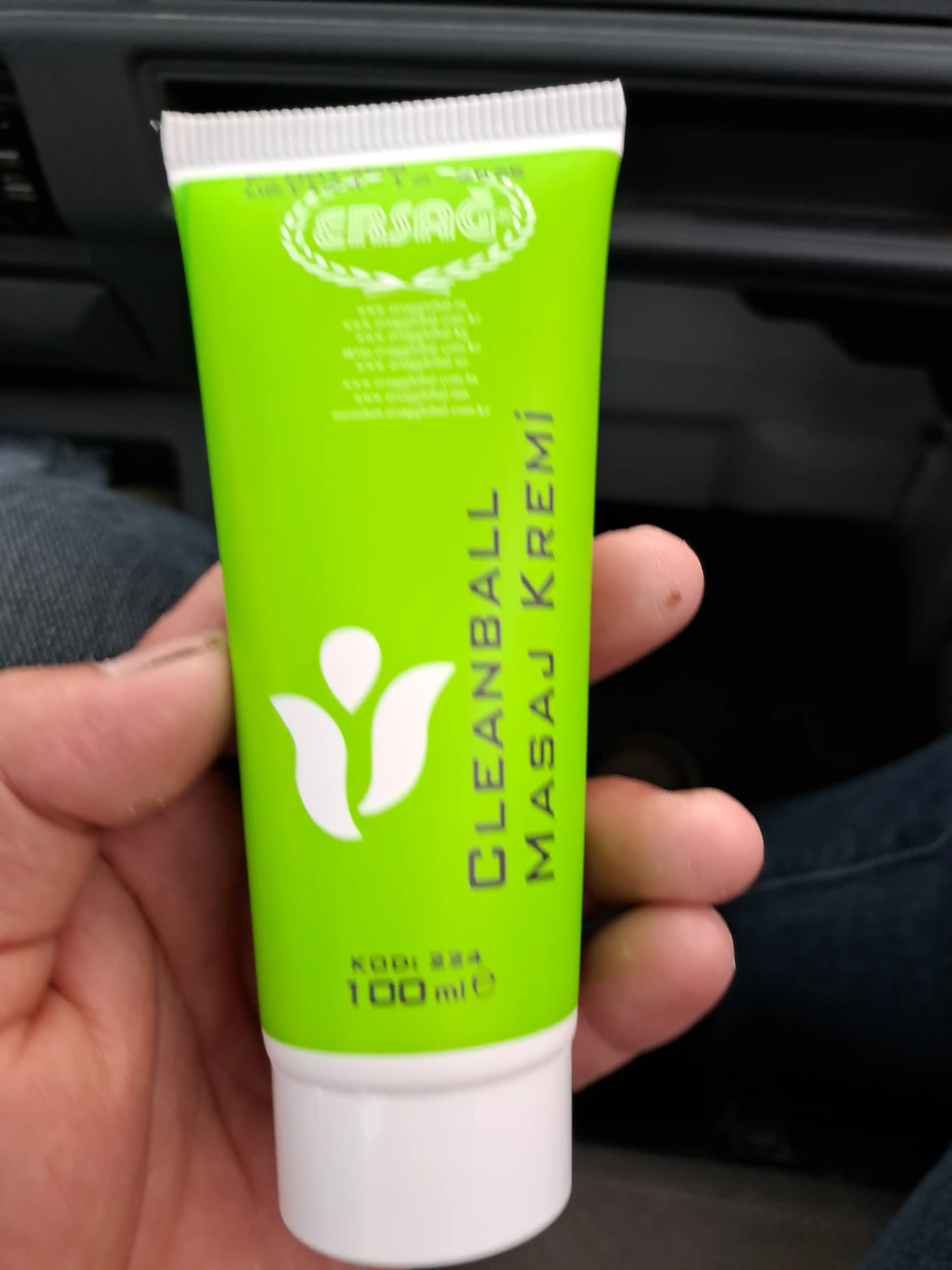 Ersag Cleanball massaj kremi, 100 ml, 200 ml