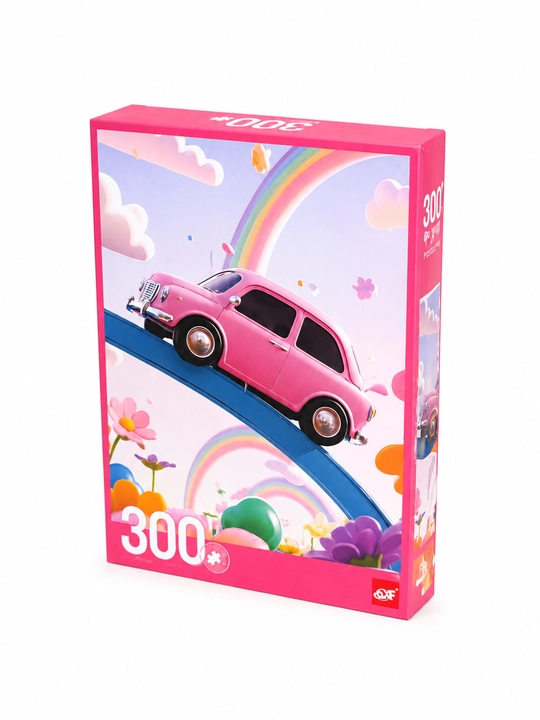 Пазл Jigsaw Puzzle 300 деталей машинки ретро автомобили детский развивающий подарок детям