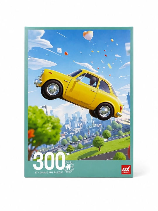 Пазл Jigsaw Puzzle 300 деталей машинки ретро автомобили детский развивающий подарок детям