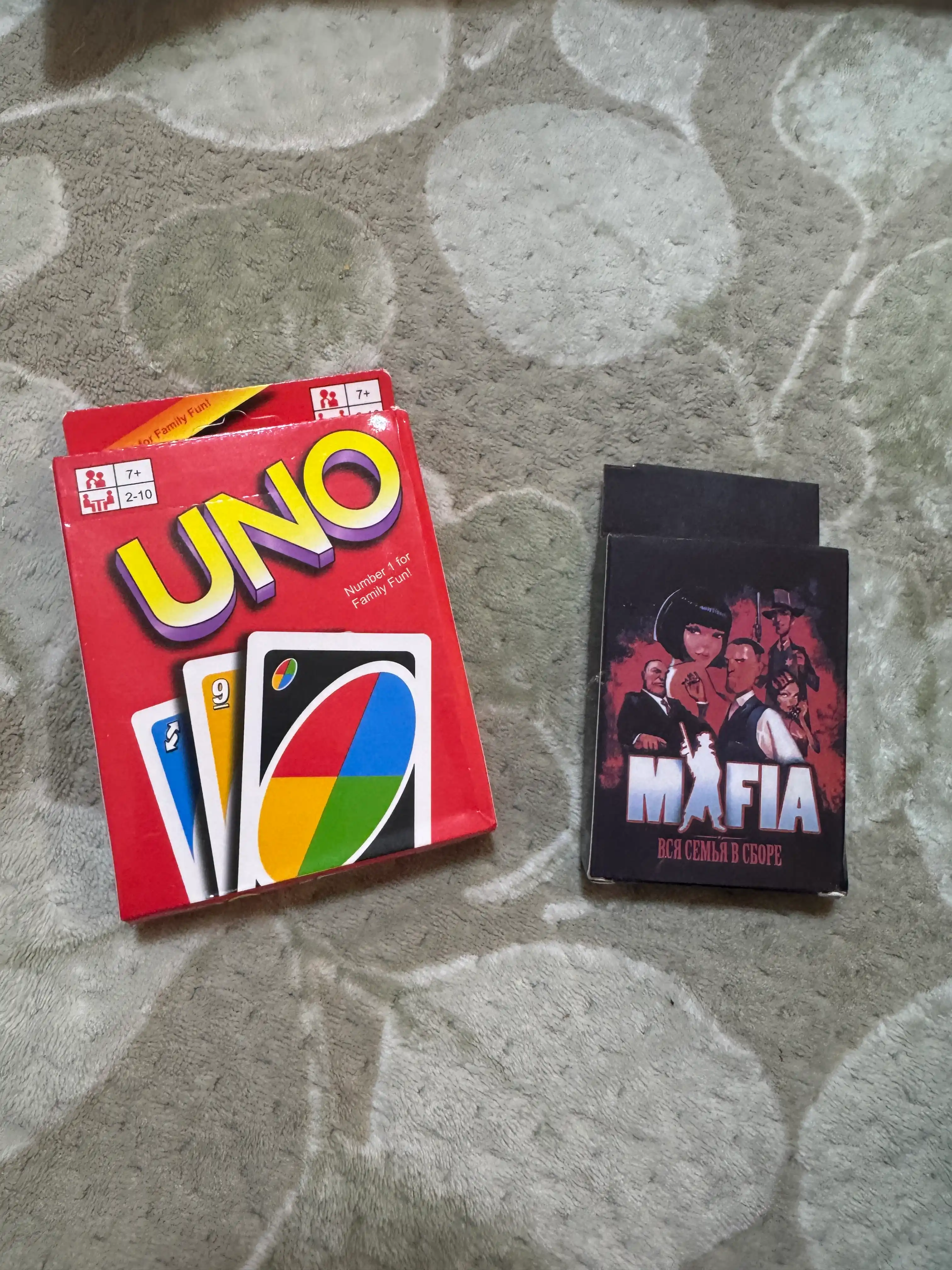 UNO + Мафия — 2 игры в одном сете
