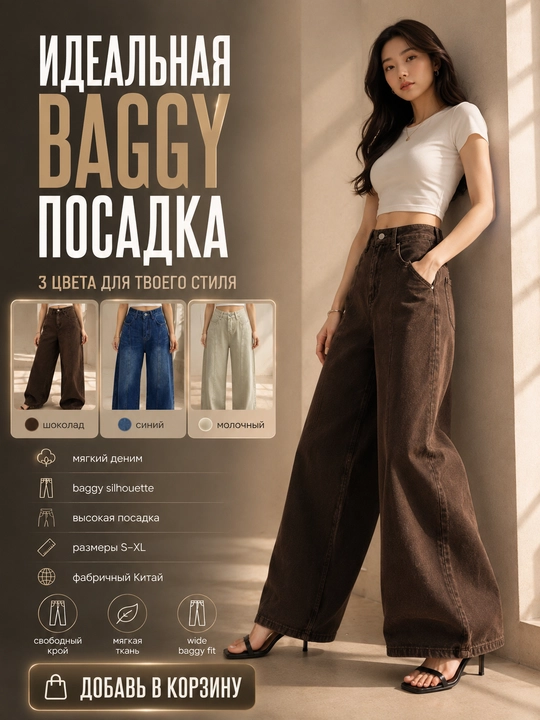 Ayollar baggy jinsi, Y2K, keng jinsi, klassik, koreys uslubi, baland bel