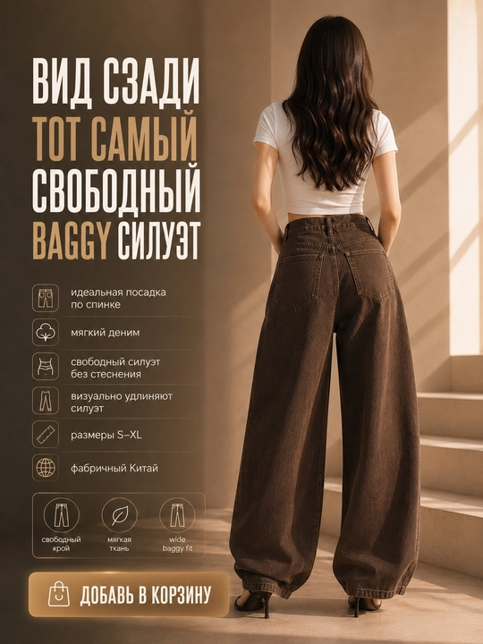 Ayollar baggy jinsi, Y2K, keng jinsi, klassik, koreys uslubi, baland bel