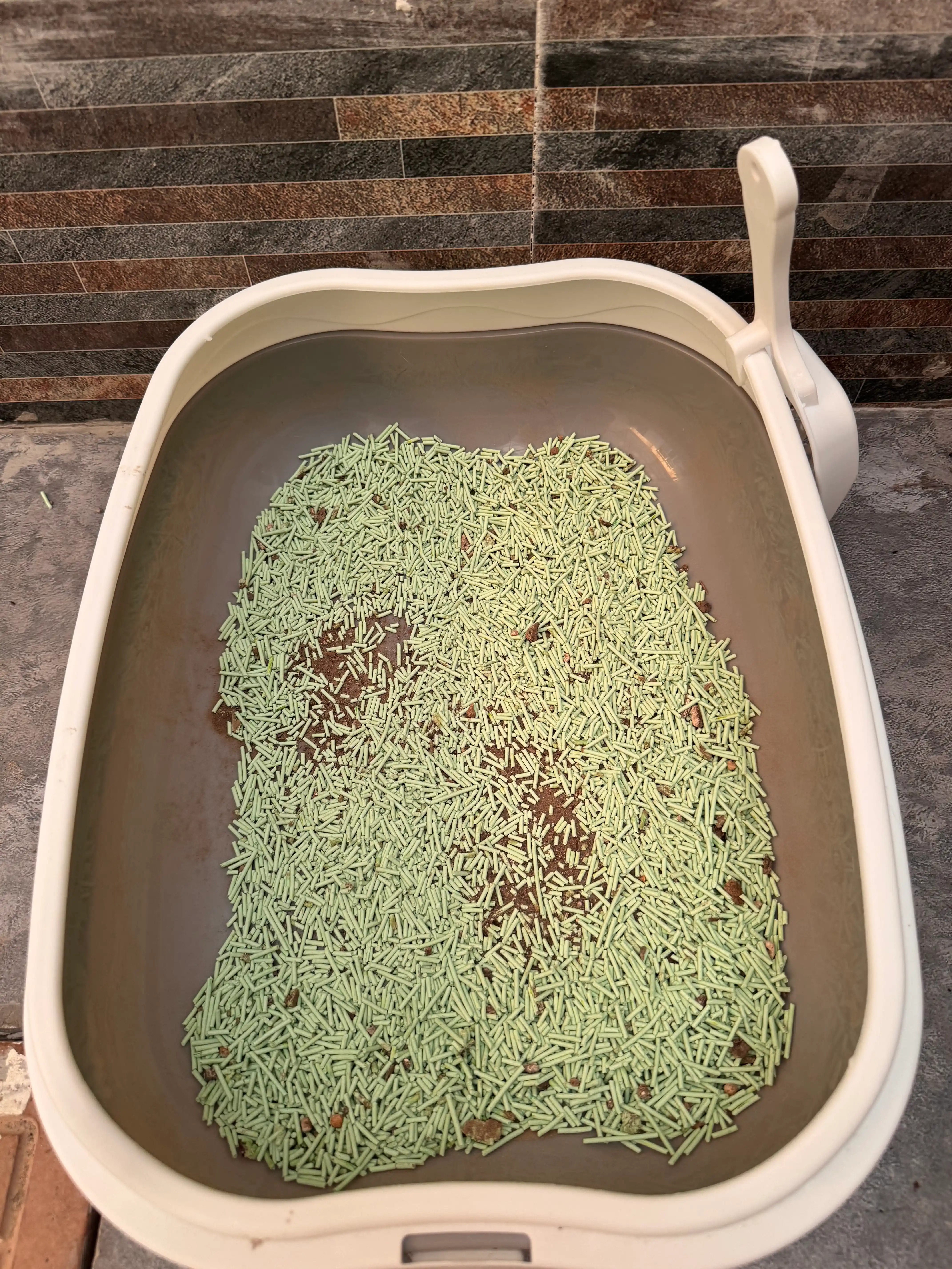 Soyali to‘ldiruvchi, mushuklar uchun, 6 litr, tabiiy, hojatxonaga yuviladi