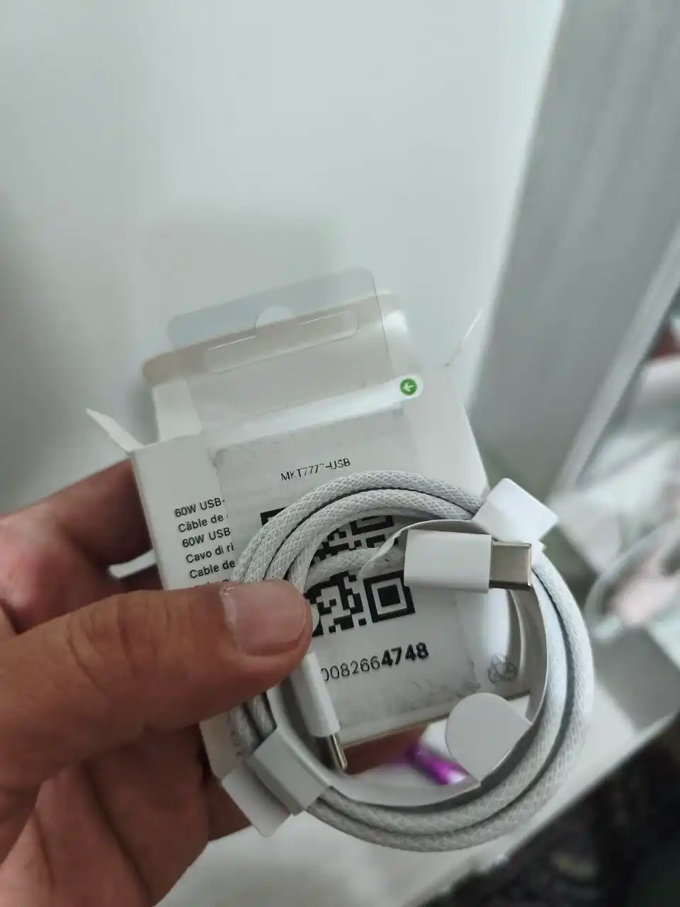 USB-C kabel 60W (1 m) iPhone uchun