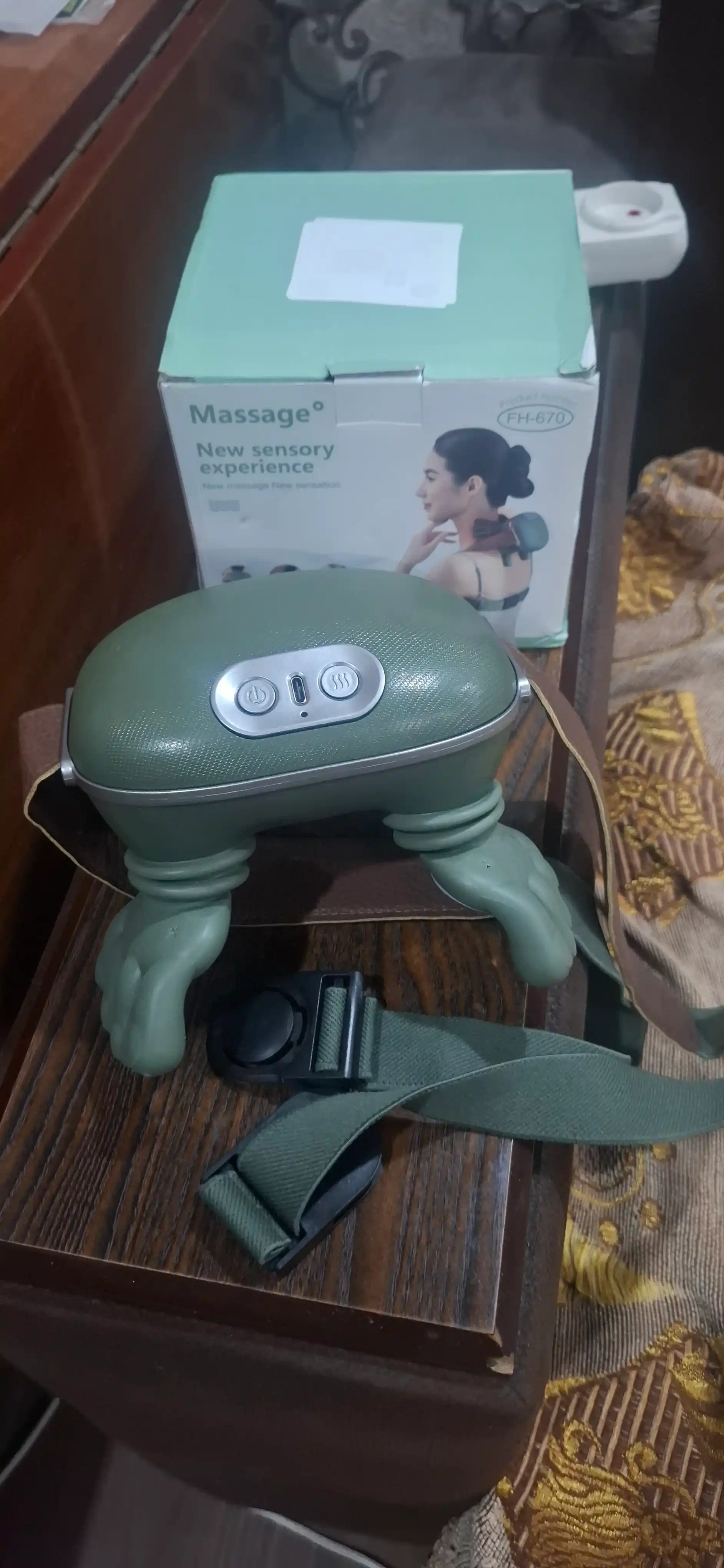 Bo‘yin, tana, qo‘l va oyoqlar uchun isitish moslamasi, 4 rejimli, gipoallergen