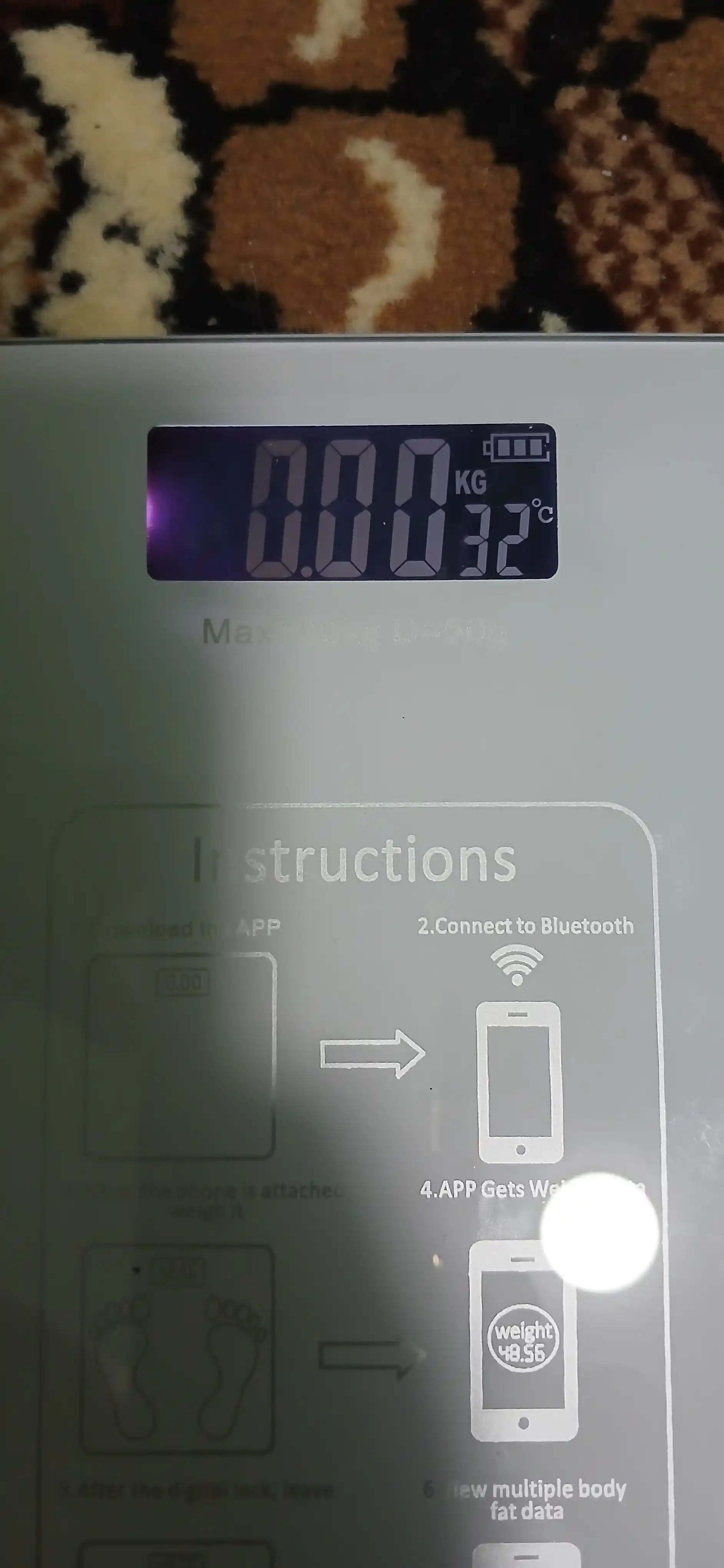 Elektron tarozi, pol tarozi,chiroyli dizayn ixcham mahsulot,180 kg gacha