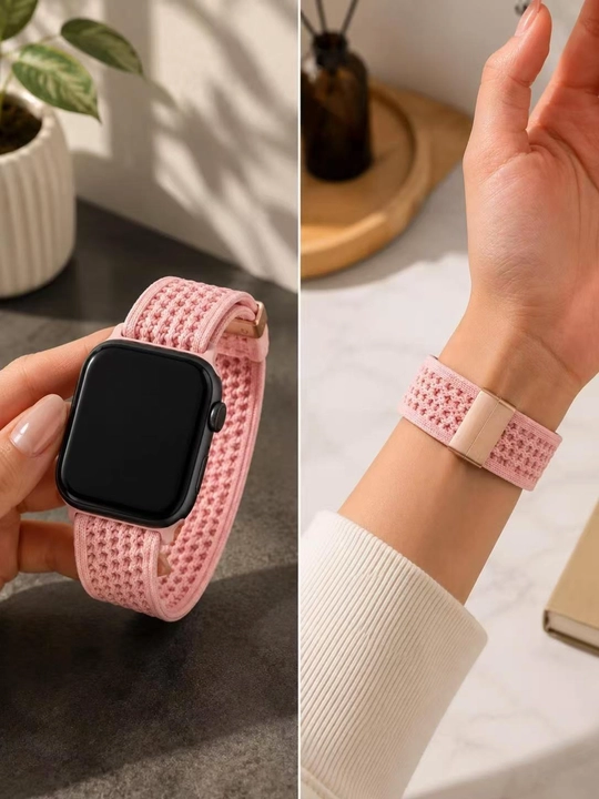 Эластичный нейлоновый ремешок Apple Watch 42/44/45/49 мм Ultra SE Series 1–10